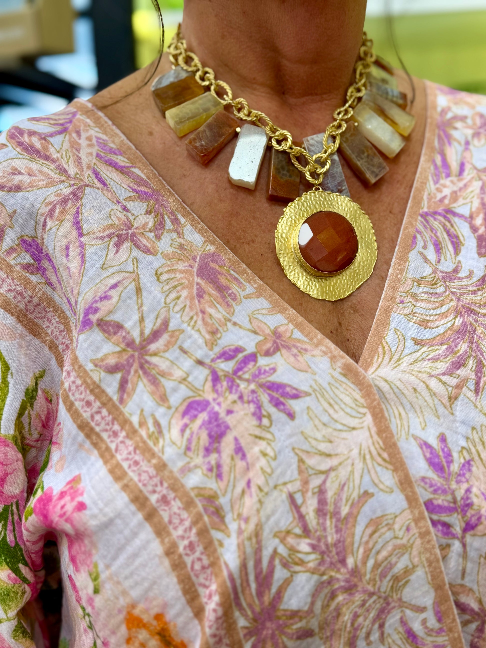 VIRTUE Athena Gem Necklace