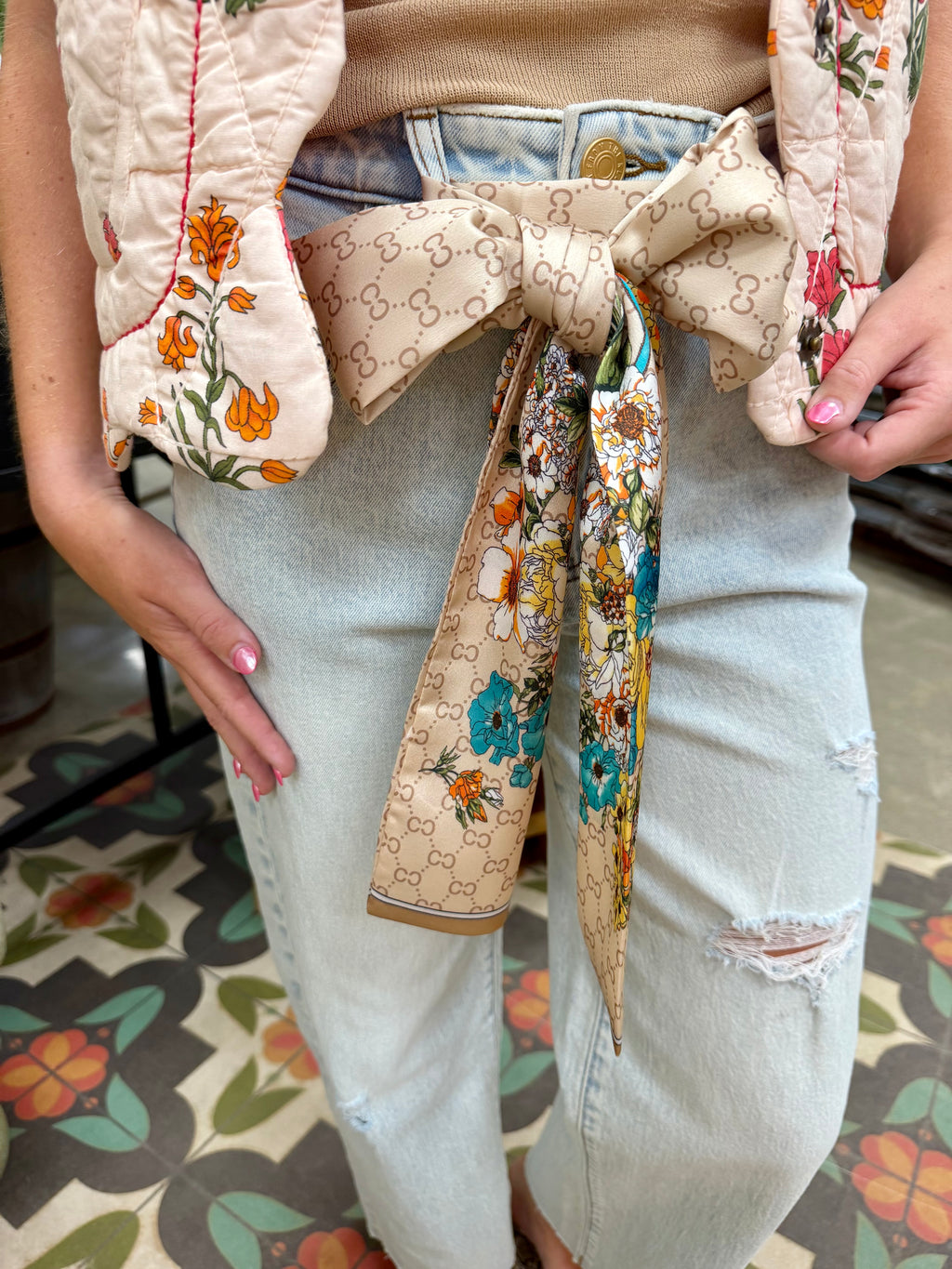 GS Silk Scarf