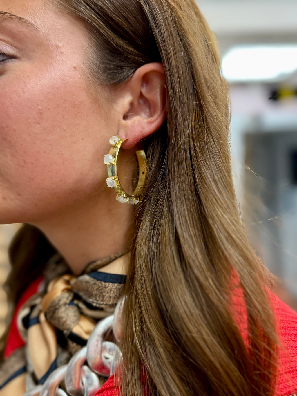 LUXE Hannah Hoop Earrings