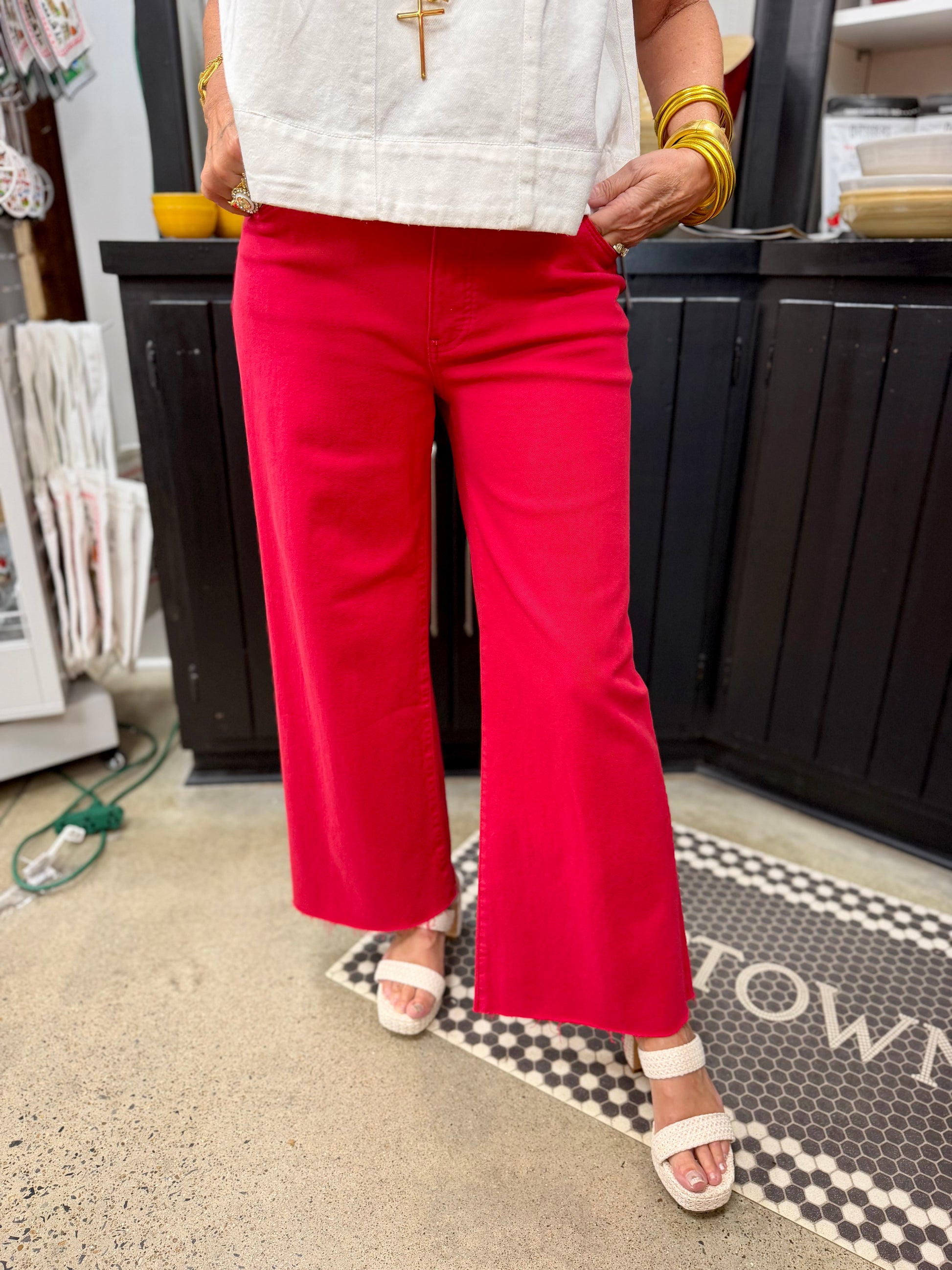 KUT High Rise Jeans