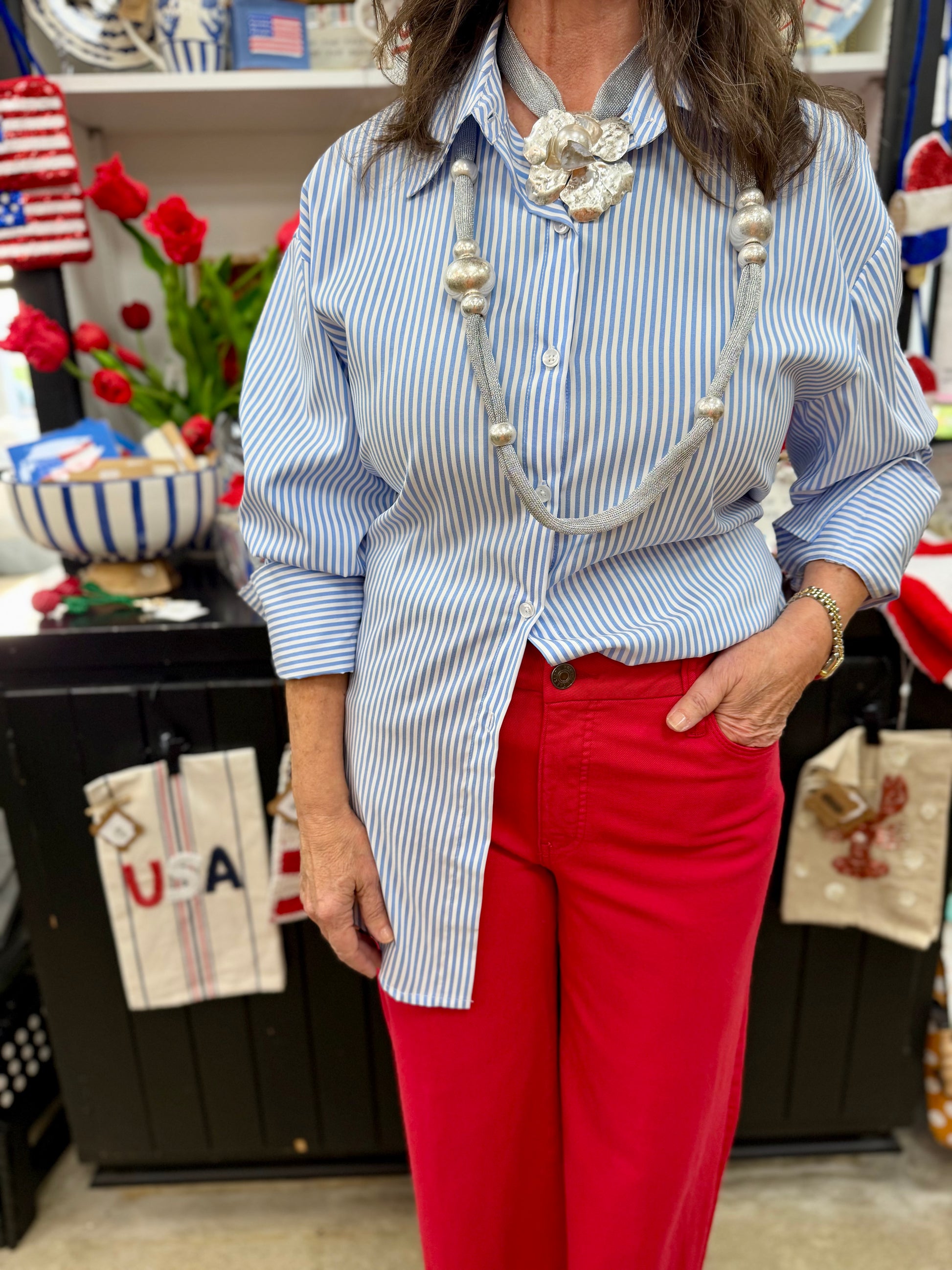 PL Striped Long Sleeve Shirt