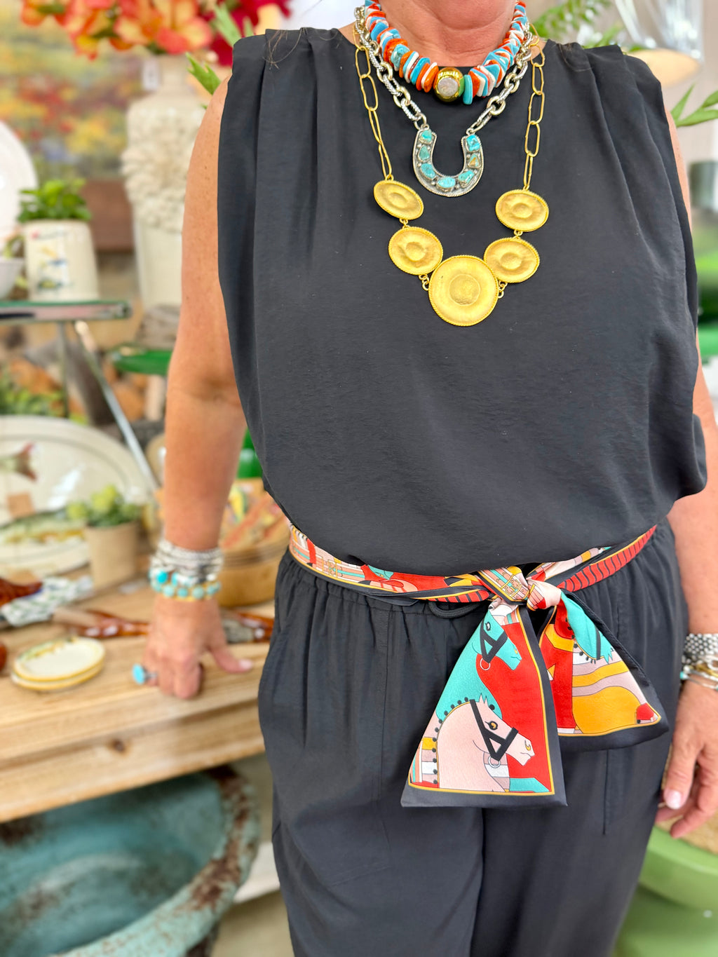 XC Gold Coins Necklace