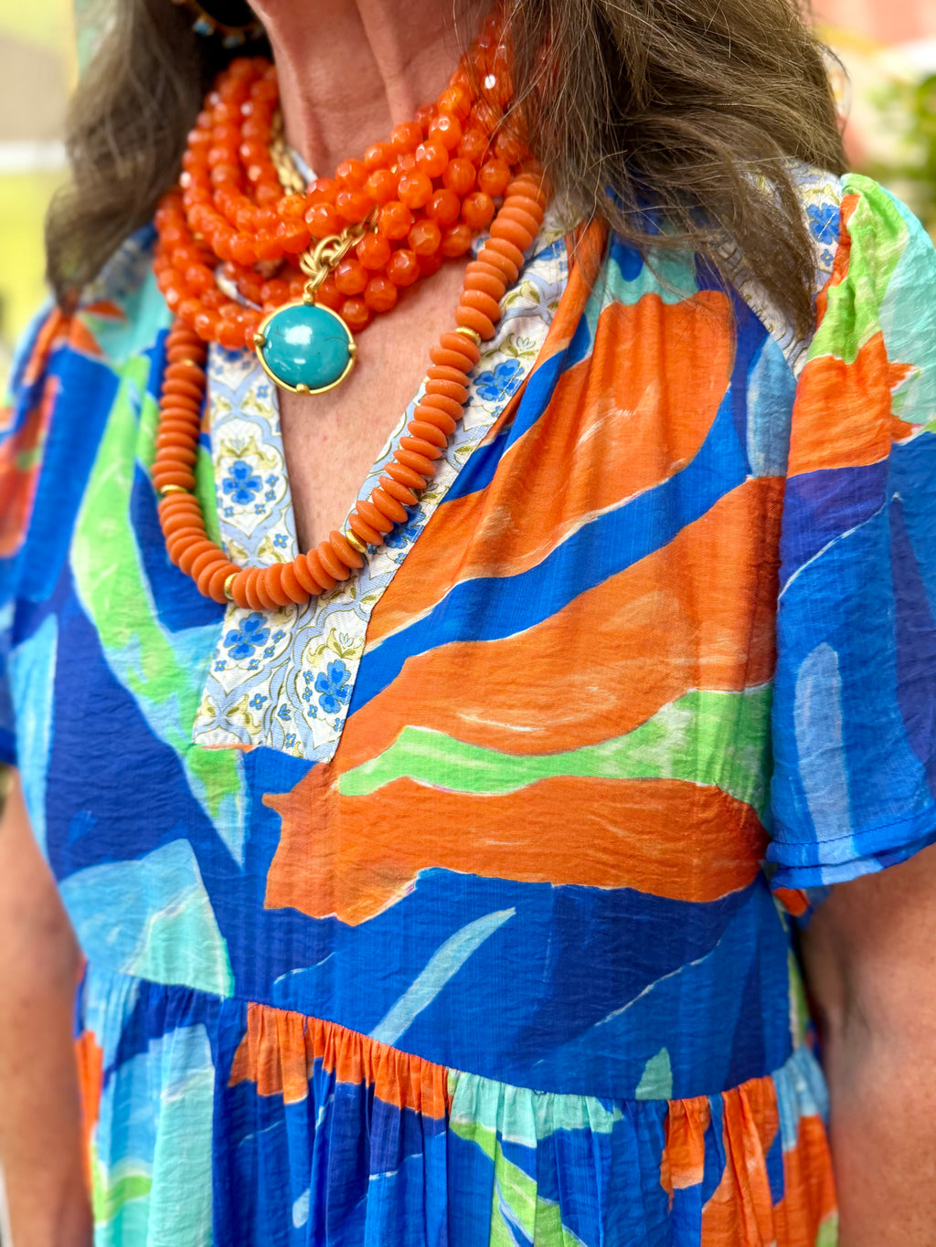 VIRTUE Long Heishi Necklace