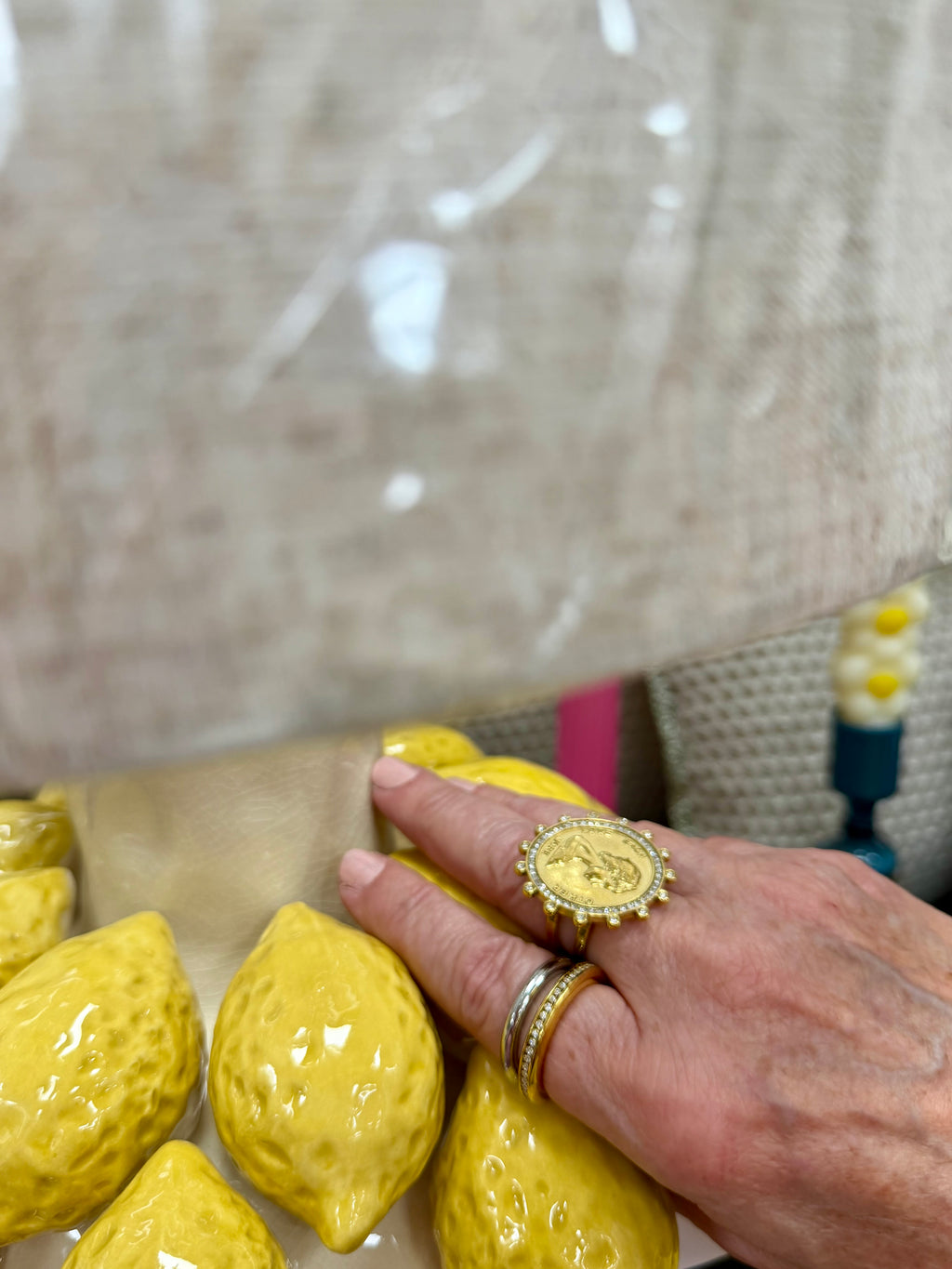 CP Bling Coin Ring