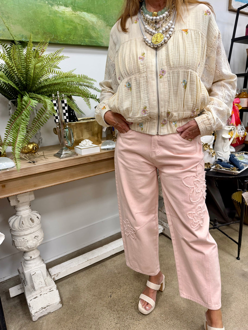 MY Denim Barrel Jean
