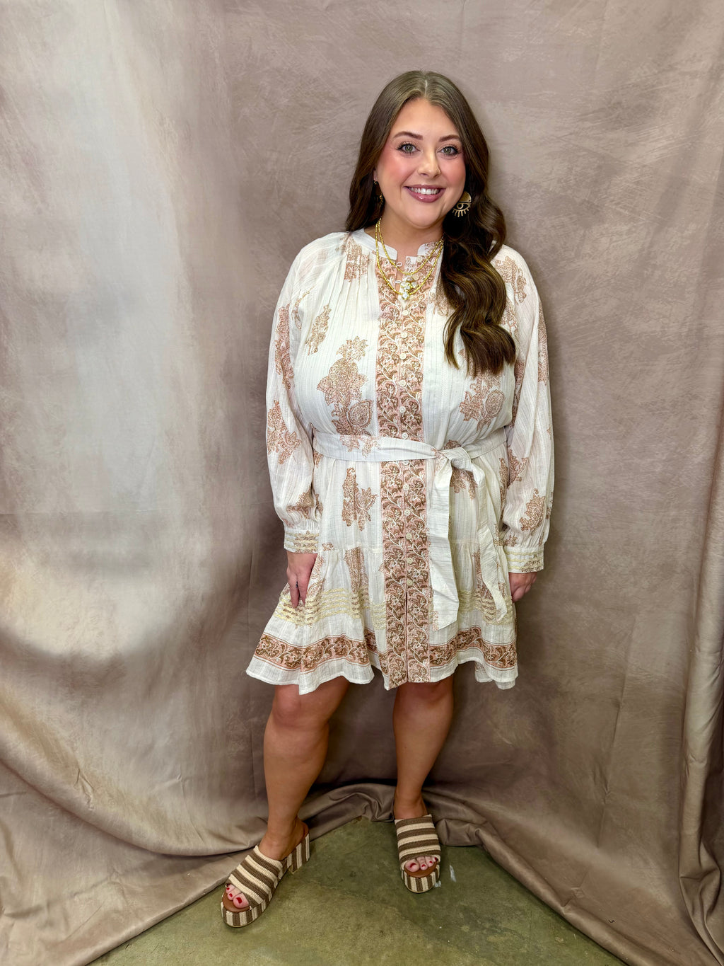 IJ Little Bit Boho Dress