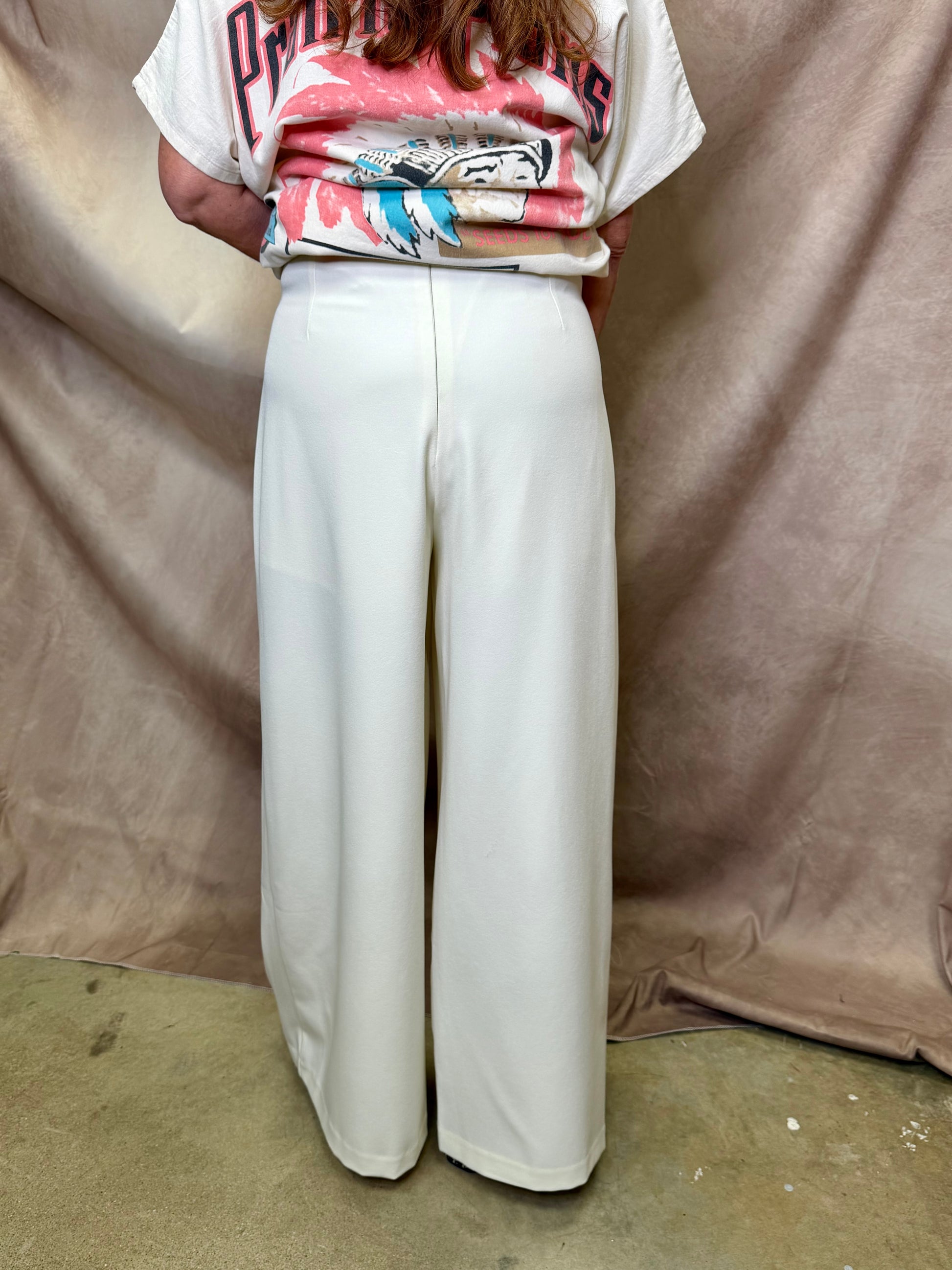 AP Waist Tape With High Waist Long Pant