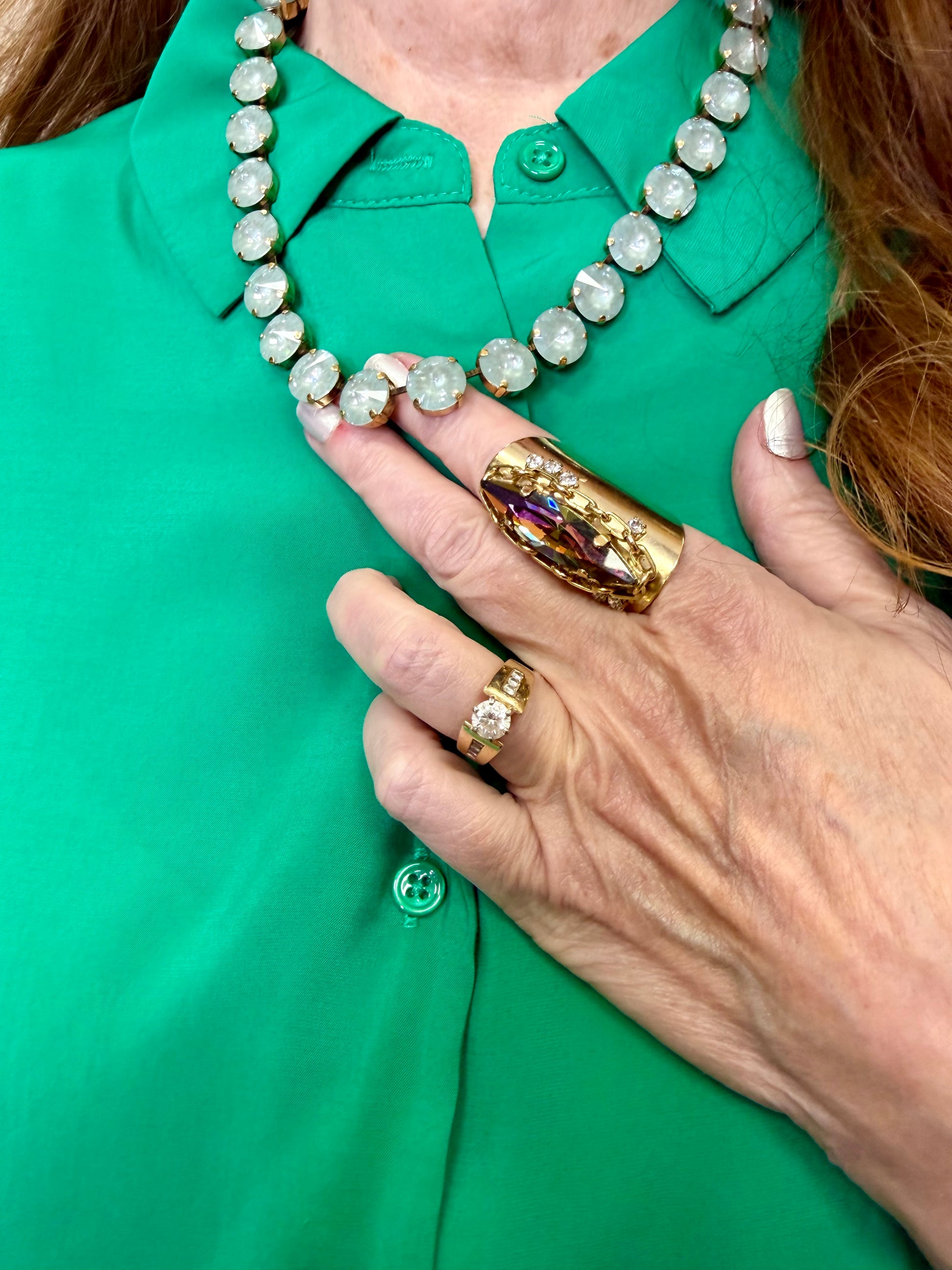 TOVA Navi Ring In Vitrail