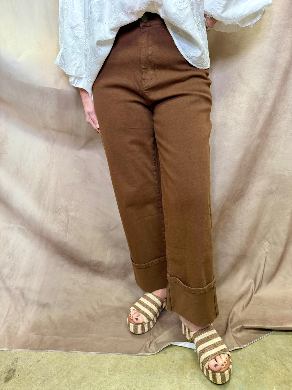 KUT Sienna High Rise Straight Jeans
