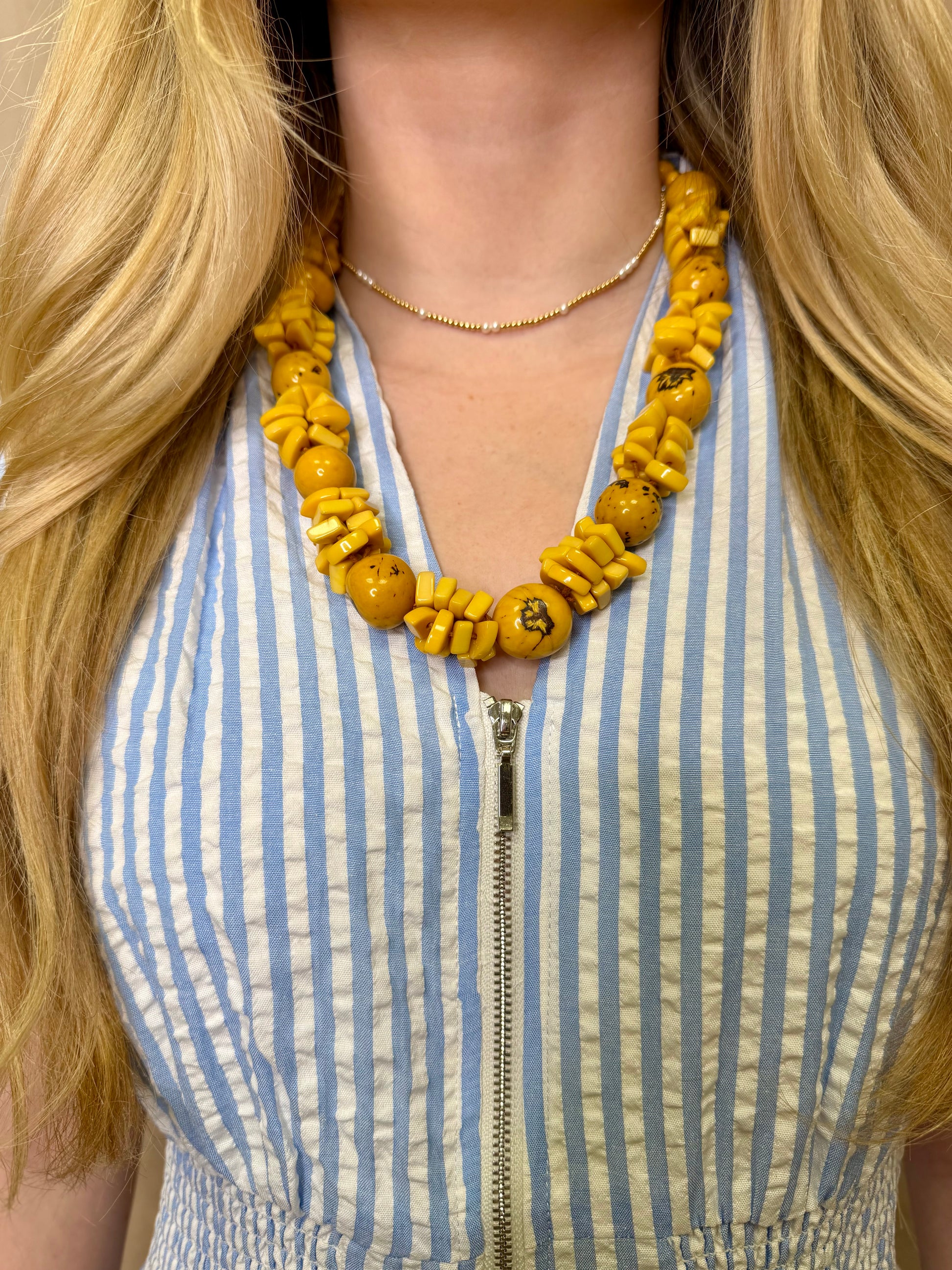 TA Nazaret Necklace Yellow