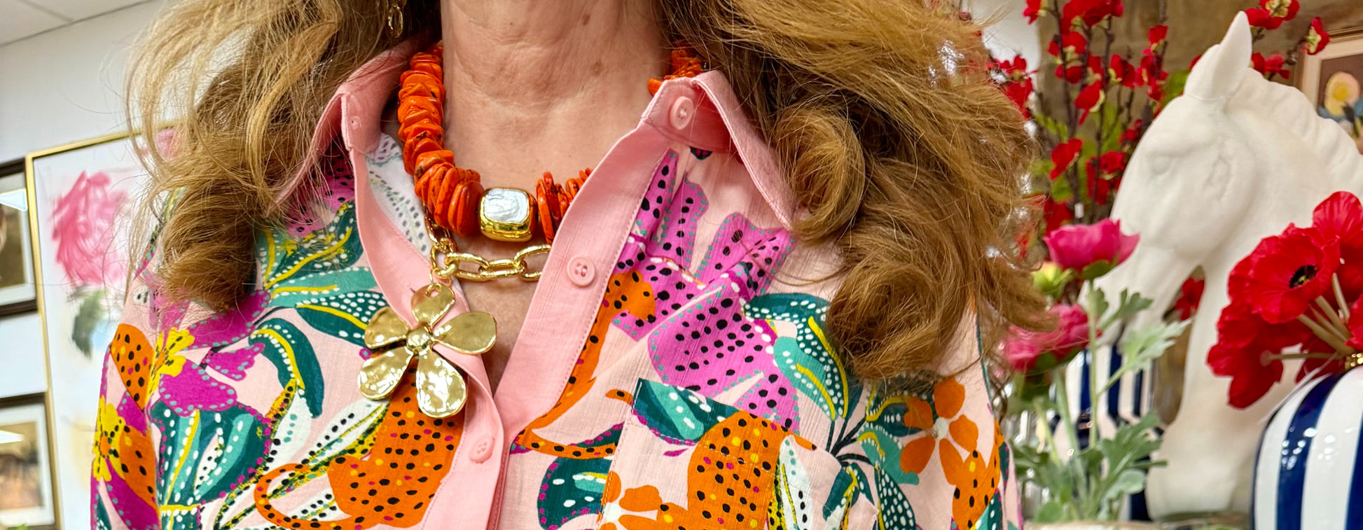 JTO Flower Power Necklace