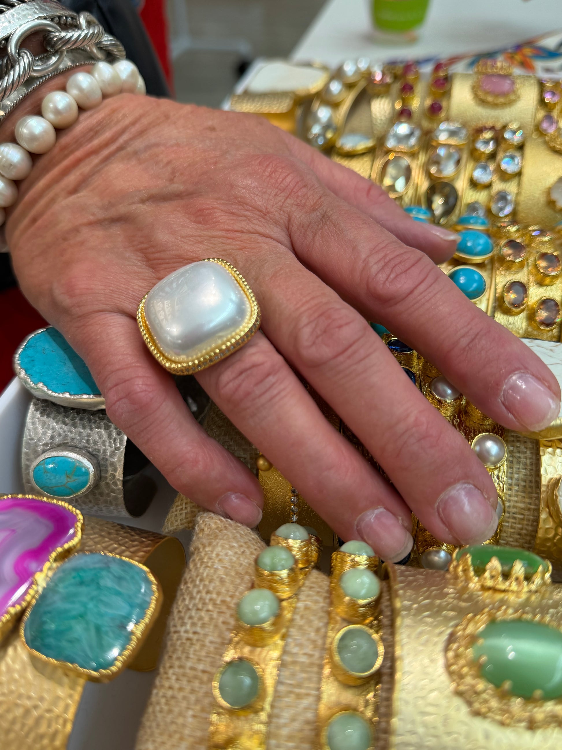 Virtue Puff Pearl Ring