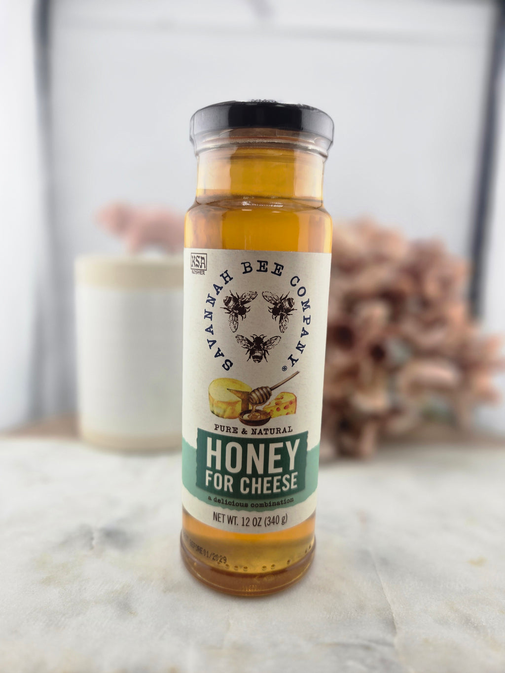 Savannah Bee Company Honey For Cheese 12oz