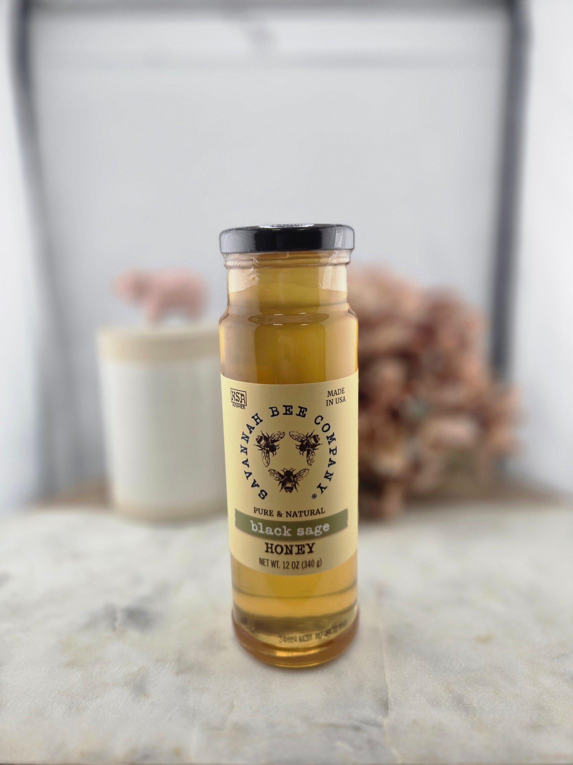 Savannah Bee Company Black Sage Honey 12oz