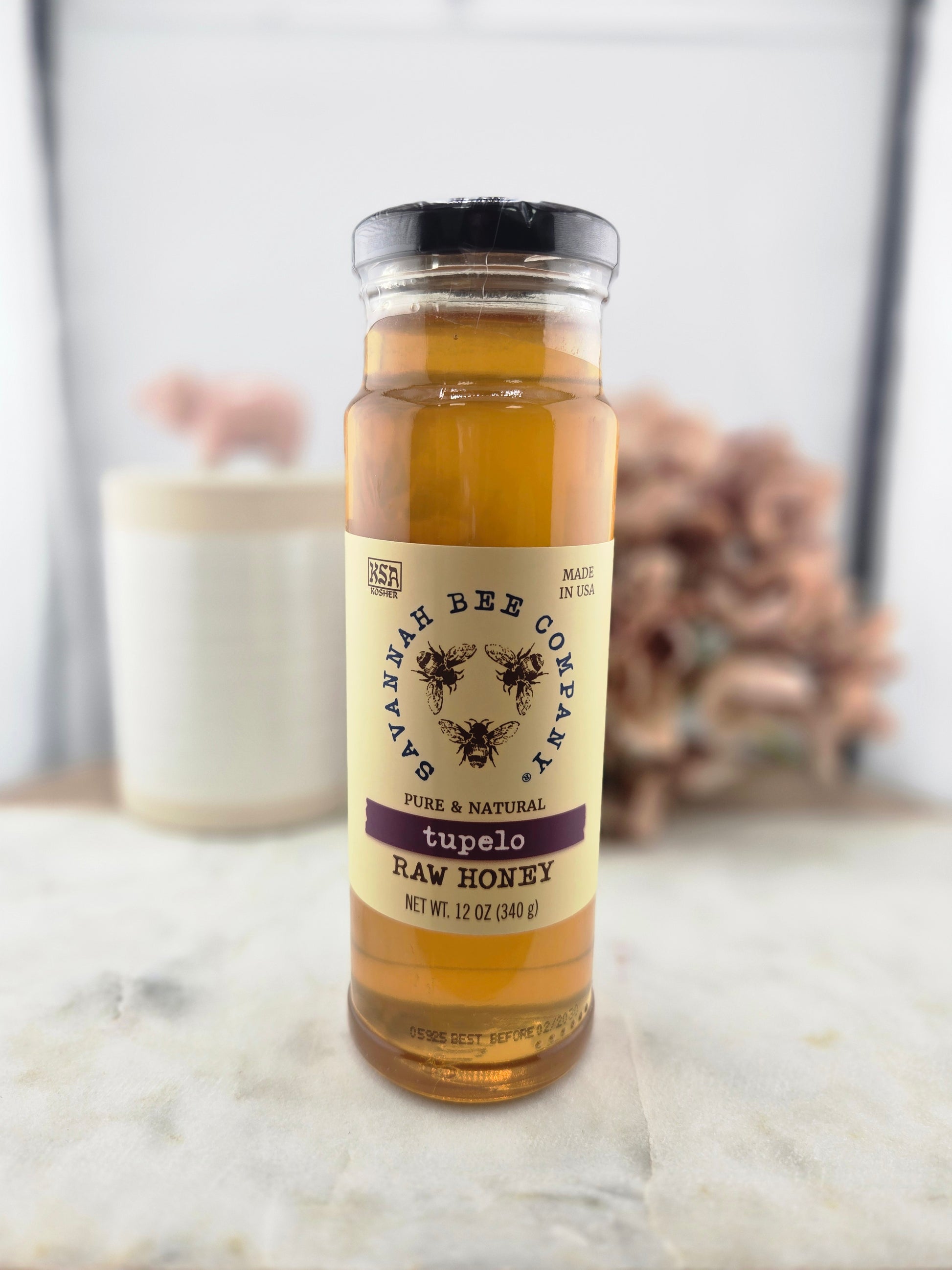 Savannah Bee Company Raw Tupelo Honey 12oz
