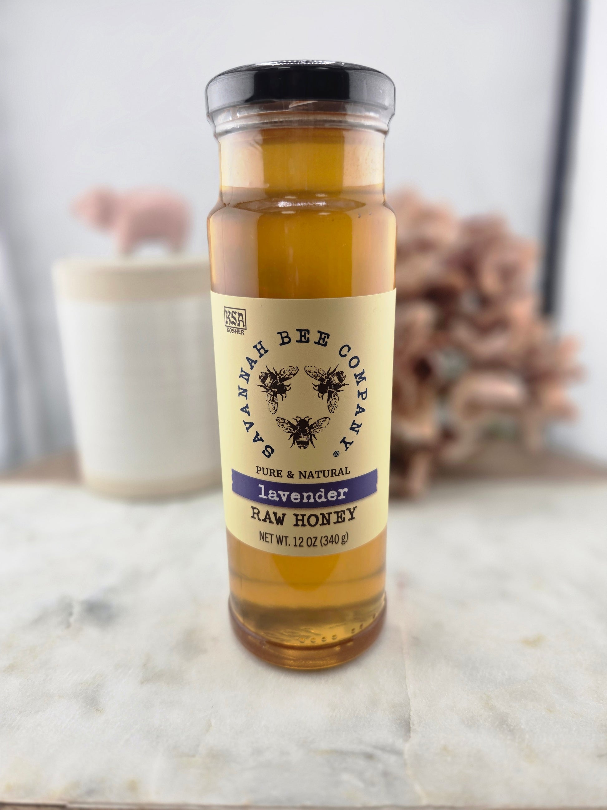 Savannah Bee Company Raw Lavender Honey 12oz